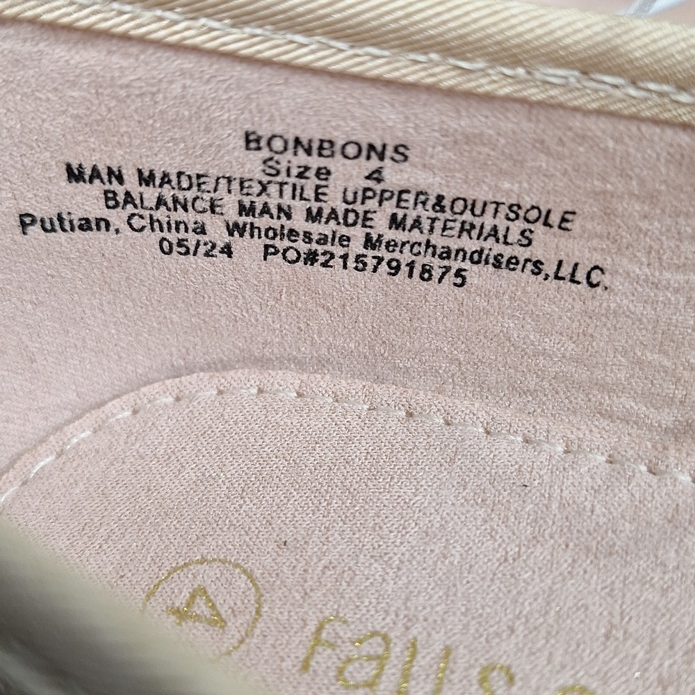 Falls Creek Gold Glitter Ballet Flats - Picture 9 of 9